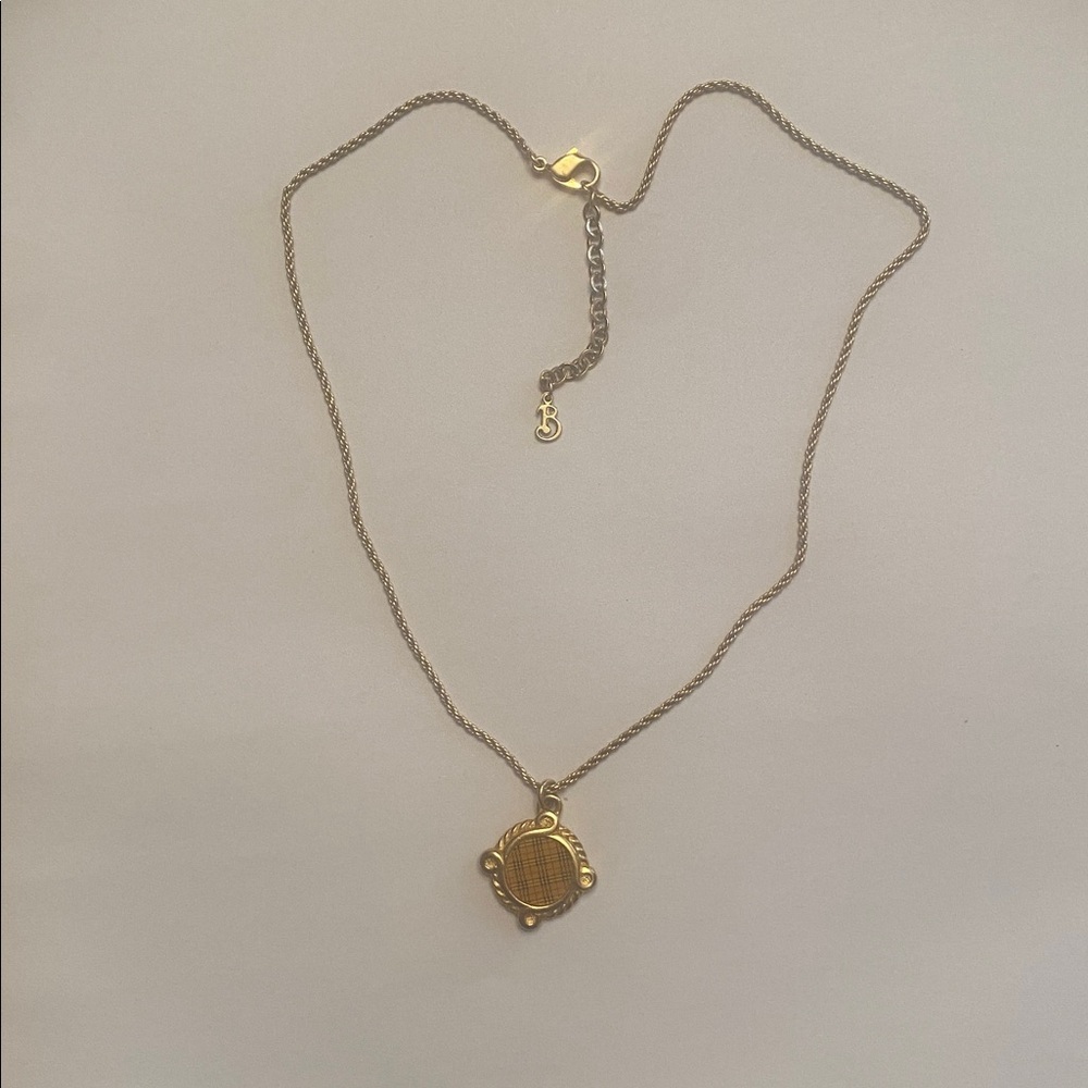 Burberry Gold and Silver Necklace